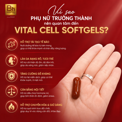 Viên uống Vital Cell Softgels